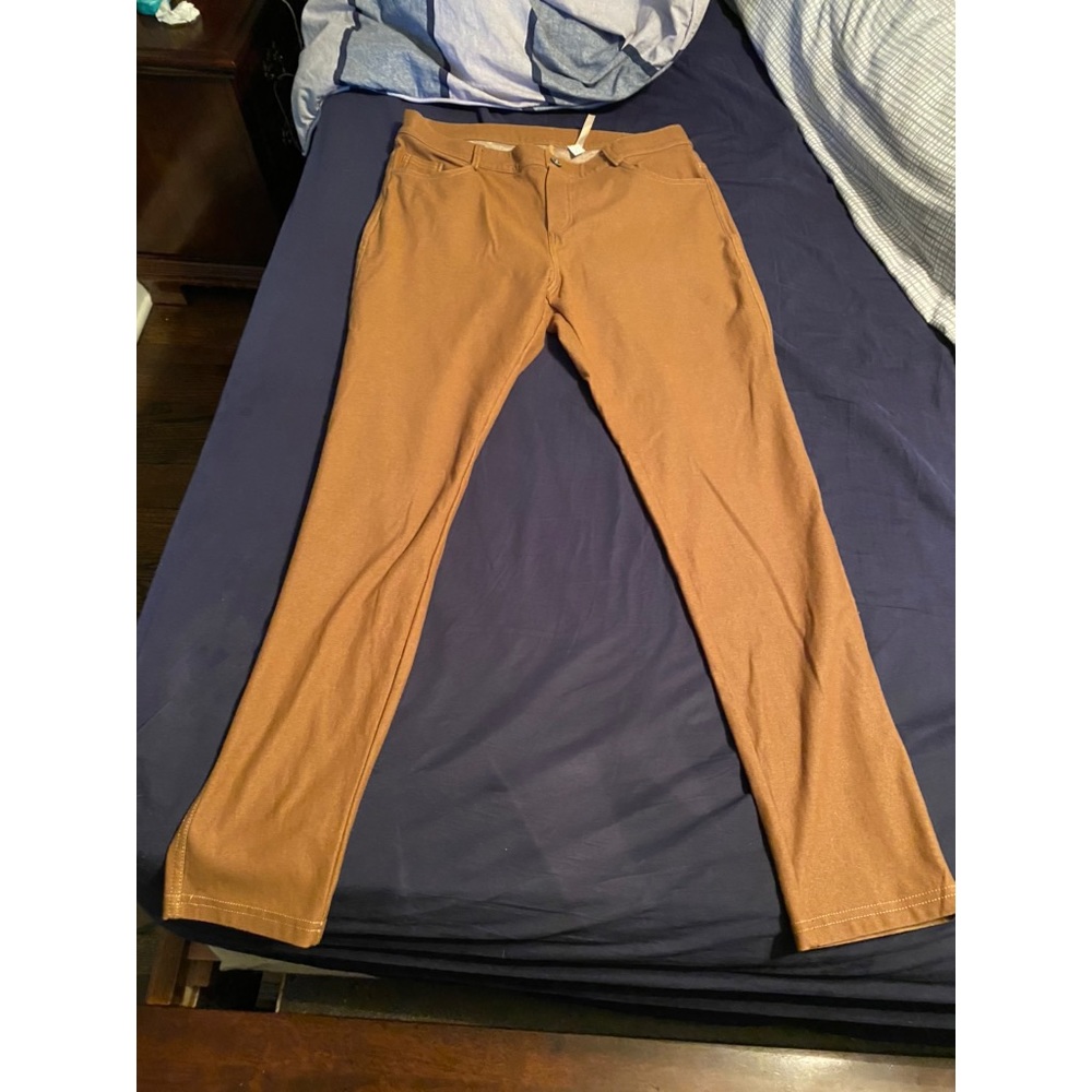 Khaki leggings